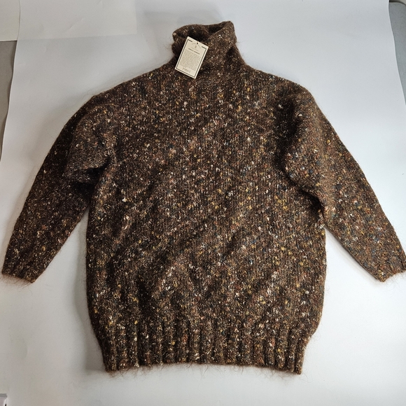 EXPRESS Tricot Mohair Blend Sweater Women Size Small - Picture 1 of 3